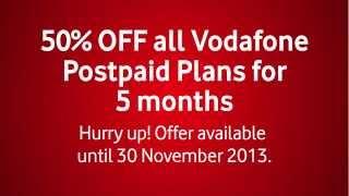 Vodafone Qatar | Get 50% OFF all Vodafone Postpaid Plans!