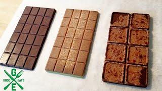 How To Make Homemade Chocolate Bars | GoodEats420.com