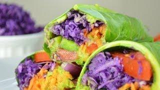 Raw Vegan Wraps | Fablunch