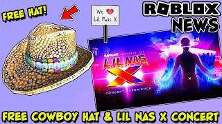 ROBLOX NEWS: FREE OLD TOWN COWBOY HAT & LIL NAS X CONCERT EXPERIENCE EVENT DETAILS