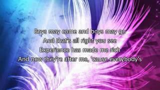Madonna - Material Girl, Lyrics In Video