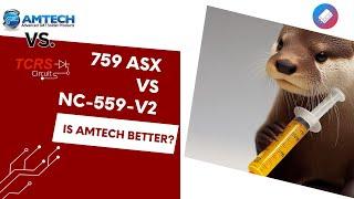 Amtech NC 559 V2 vs TCRS 759 ASX Tacky Flux. What is the better product? Live Demo of both.