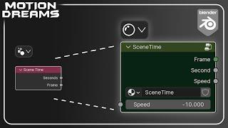 Scene Time Node for Shader Editor | Blender Materials