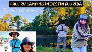 TOPSAIL HILL PRESERVE STATE PARK | FALL RV CAMPING AND FISHING  #floridalife #rvcamping