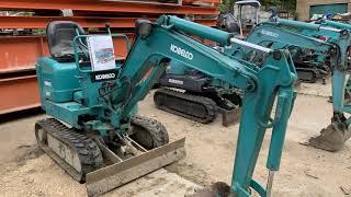 Kobelco sk007-6 / Обзор мини-экскаватора из Японии