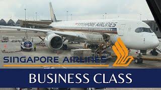Short flight, Big comfort. Singapore Airlines Business Class  - Bangkok to Singapore - A350-900 MH