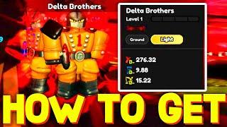 HOW TO GET DELTA BROTHERS EVO SHOWCASE in ANIME REBORN! ROBLOX