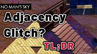 Become a PRo Builder with Adjacency Glitch - here’s how… #nomanssky #nomansskybasebuilding
