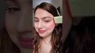 Trying *VIRAL* Pixi On-the-Glow BLUSH  #shorts #youtubeshorts #viral #viralshorts #makeupshorts