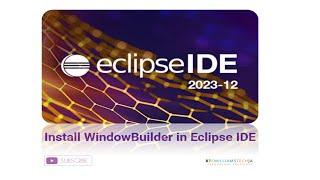 How to Install WindowBuilder in Eclipse IDE