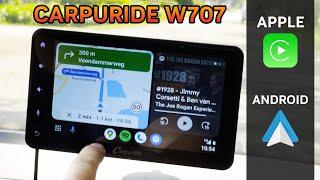 Wireless ANDROID CAR & APPLE CAR PLAY - Carpuride W707 (Review & Test)