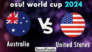 osu! World Cup 2024 Quarterfinals United States vs Australia