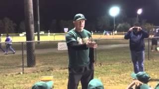 Little League Pregame Speech - "Your dad's a loser"