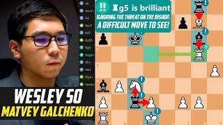 Wesley So *CRUSHED* Matvey Galchenko with 2 Brilliant Moves - Titled Tuesday 2023