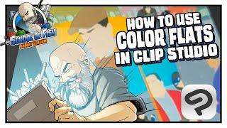 HOW TO USE COLOR FLATS IN CLIP STUDIO PAINT