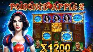 Booongo Slots - Poisoned Apple 2 (First spin BIGWIN)