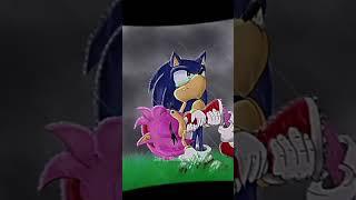 Dark Sonic and Amy Rose#amyrose #sonamy #darksonic #edit