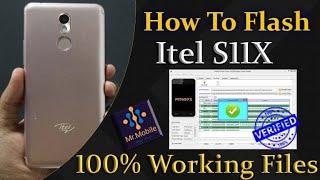 Itel S11X Flashing Firmware - Dead Boot Salution - Hang On Logo Fix Stock Rom Install