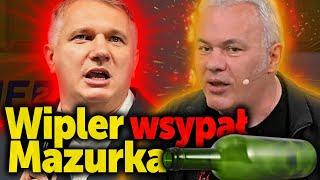 Przemysław Wipler wsypał Roberta Mazurka w trakcie programu. Jan Piński, Tomasz Szwejgiert: