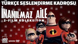 İnanılmaz Aile Serisi (2-Film) Türkçe Dublaj Kadrosu