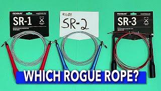 The Best Rogue Skipping Rope? Rogue SR1 vs. SR2 vs. SR3