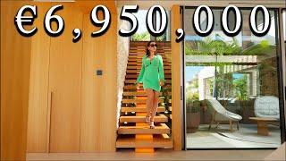 Touring a Brand NEW Ultra Modern Villa in Marbella, Spain!