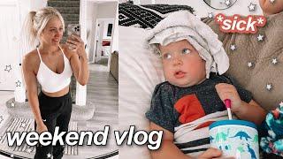 WEEKEND IN MY LIFE *SICK* | starbucks, trader joe's, shopping vlog