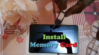 How to Install Memory Card in Galaxy Tab A