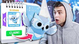 He GOT A SNOW OWL BEFORE EVERYONE in Adopt Me Roblox! How to get the LEGENDARY in Adopt Me Brise