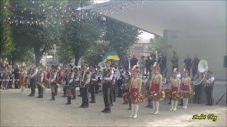 7/  Troupe Ukrainienne fanfare de Lviv et les Majorettes Feyeriya  à Firminy Vogue et Corso 2022