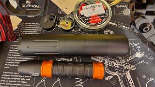 Best Airgun Suppressor Impulse Air 1350 vs Huma mod 50 On the Gauntlet 2 30cal