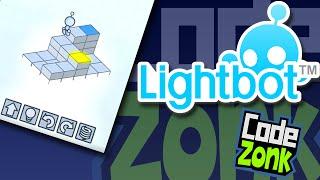 Lightbot on iPad - Level 1 - Teaching Kids to Code