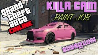 GTA 5 ONLINE | KILLA CAM PAINT JOB ON KARIN KURUMA (ARMORED) (GTA V)