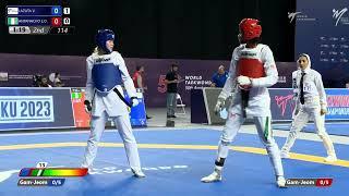 114 R32 Women  67kg AIN LAZUTA V  NGR ANYANACHO E O