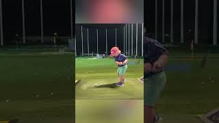 Bonding with Dad at Topgolf: Mastering the Baby Lag Shot Club ️‍️