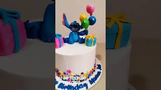 Lilo and stitch cake #disney #liloandstitch #stitch edible stitch #customizedcake #cakedesigning