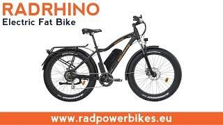 RadRhino - European L1e-A Electric Fat Bike From Rad Power Bikes