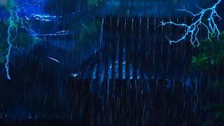 Heavy Rain Storm Sounds  To Boost Focus & Calm Your Mind and Peaceful Sleep