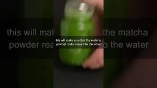 An Easy Way to Make a Matcha Latte #shorts