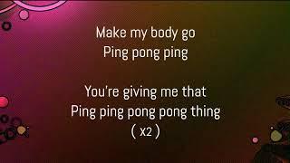 Ping Pong - Antonia ( LYRICS )