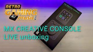 MX CREATIVE CONSOLE LIVE unboxing