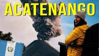 Hiking ACATENANGO VOLCANO in GUATEMALA!!