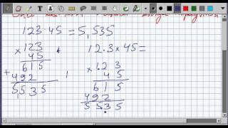 O'nli kasrlarni ko'paytirish. Matematika 5-sinf. 42-dars