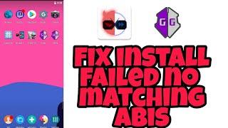 Fix INSTALL FAILED NO MATCHING ABIS on X8 Sandbox with Gameguardian