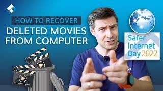 How to Recover Deleted Movies from Computer | Safer Internet Day 2022