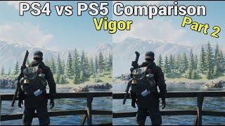 Vigor PS4 vs PS5 Comparison of Basic Gameplay