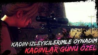 KADIN İZLEYİCİLERİMLE OYNADIM - KADINLAR GÜNÜ ÖZEL