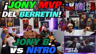 COLOMBIANOS REACCIONAN a JONY BELTRAN vs NITRO - ¡EL MVP DEL BERRETÍN! [FMS WORLD SERIES SUPERLIGA]