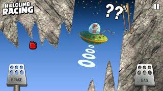 Hill Climb Racing 1 - New Insane UFO in MOUNTAIN 50000m | GamePlay