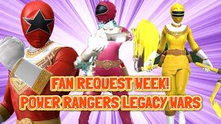 FAN REQUEST WEEK: KATHERINE, TANYA AND TOMMY! POWER RANGERS LEGACY WARS GAMEPLAY